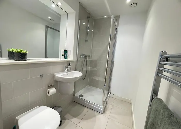 Modern & Cosy With Balcony, Near Media Centre & Old Trafford Stadium Μάντσεστερ