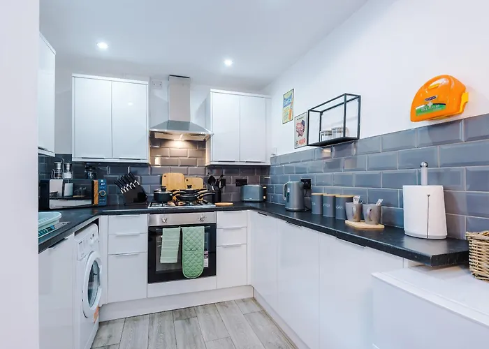 3Br House In Salford Near Manchester City Centre Lejlighed Manchester