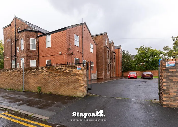 Casa Cove Gf Flat Free Parking - 5min To Hospital Manchester