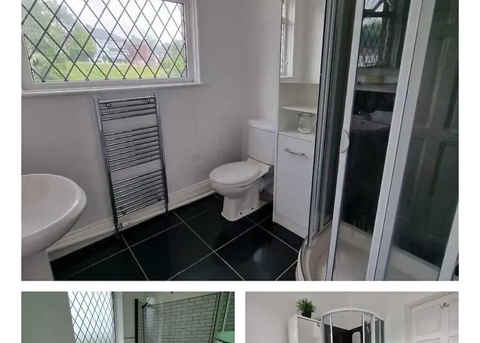 Near Mancity-center Sleeps11-4bigbedrooms,2xxl Lounges-2toillets-1xl Kitchen For Big Groups Mánchester