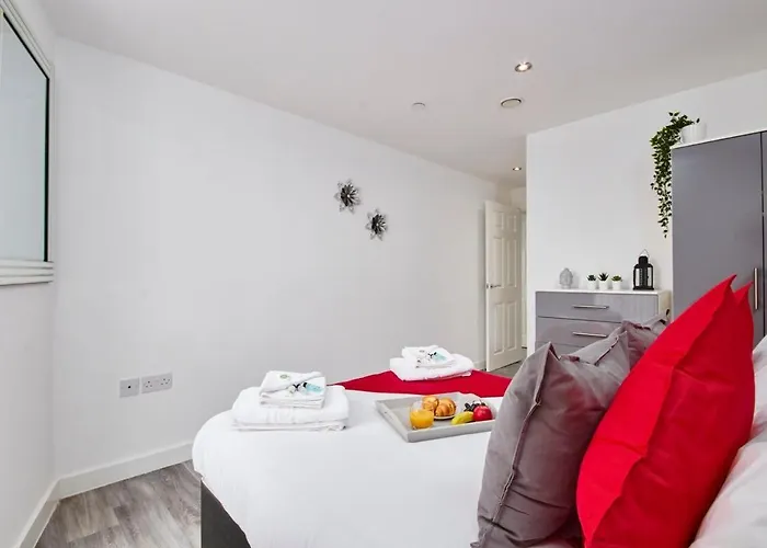 아파트 Spacious Apartment, Free Parking, Near Centre By Hass Haus 맨체스터