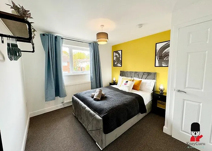 아파트 Kozy Salford 4br 9ppl 5 Mins To Centre