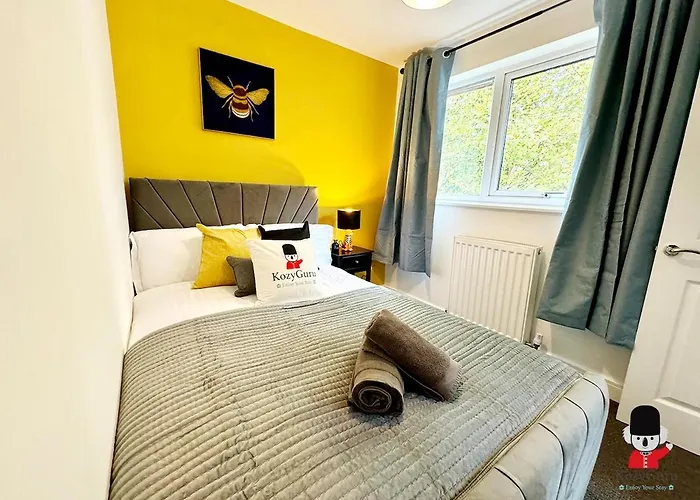 Appartement Kozy Salford 4br 9ppl 5 Mins To Centre *