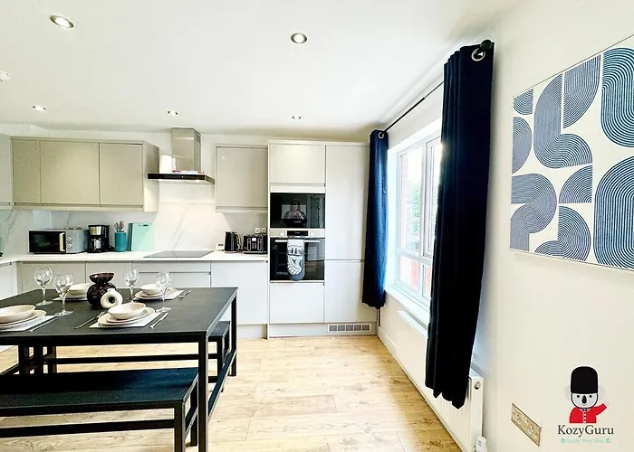 아파트 Kozy Salford 4br 9ppl 5 Mins To Centre