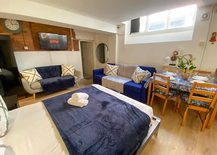 Centre Beautiful & Cosy 아파트 맨체스터