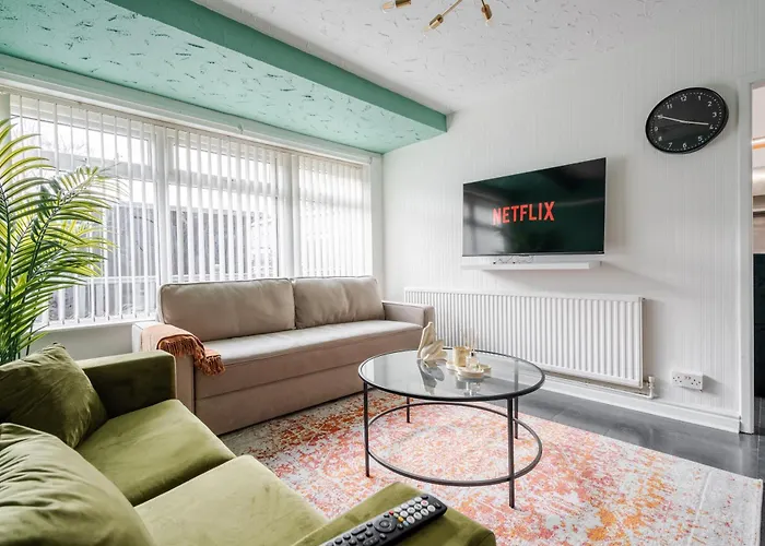 Tatil Evi The Jade - Pool Table - Man Utd - Centre - 4bd Manchester