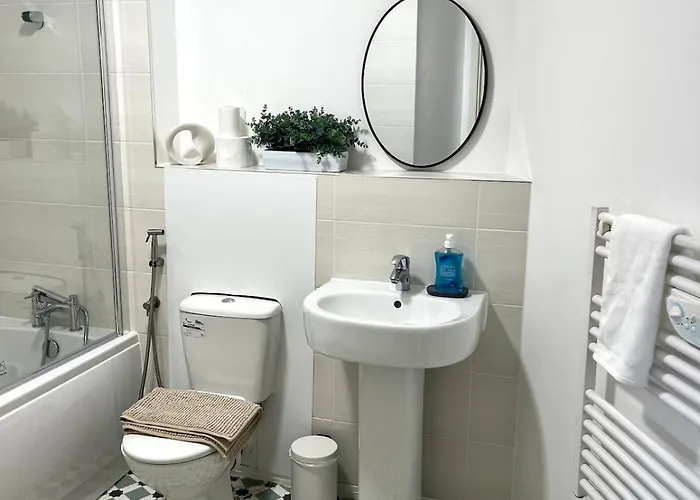 아파트 Chic 2-bed Flat - Coop Live & Ethiad 맨체스터