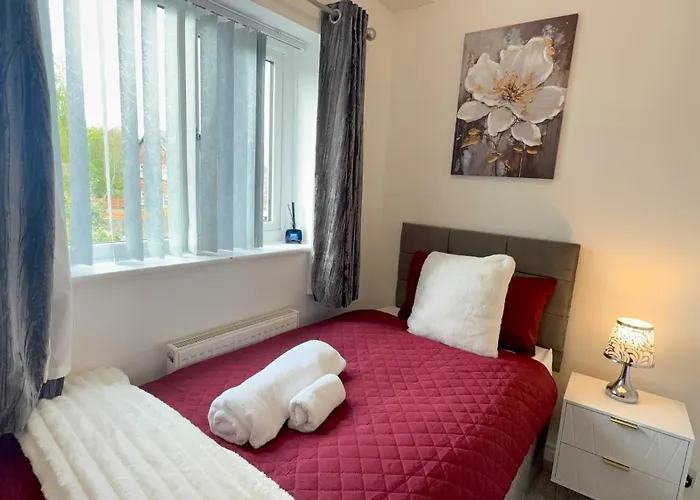 Lejlighed Contractor Stays, Fast Wifi, Free Parking, Work *