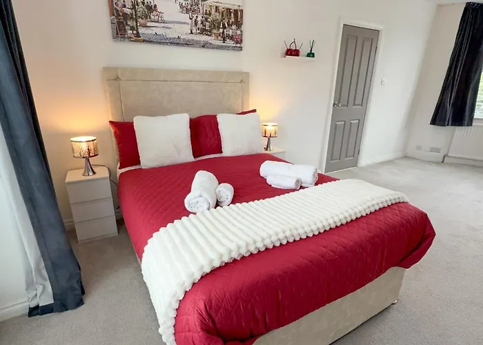 Contractor Stays, Fast Wifi, Free Parking, Work Lägenhet Manchester