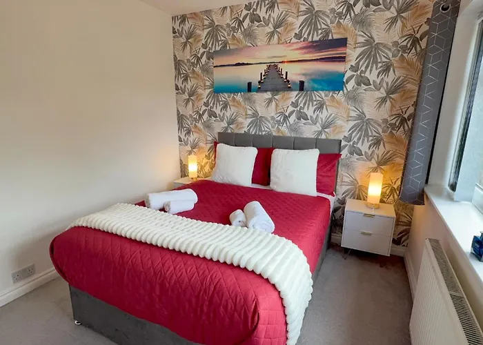 Contractor Stays, Fast Wifi, Free Parking, Work Lejlighed Manchester