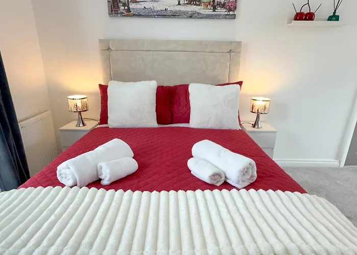 דירה Contractor Stays, Fast Wifi, Free Parking, Work מנצ'סטר