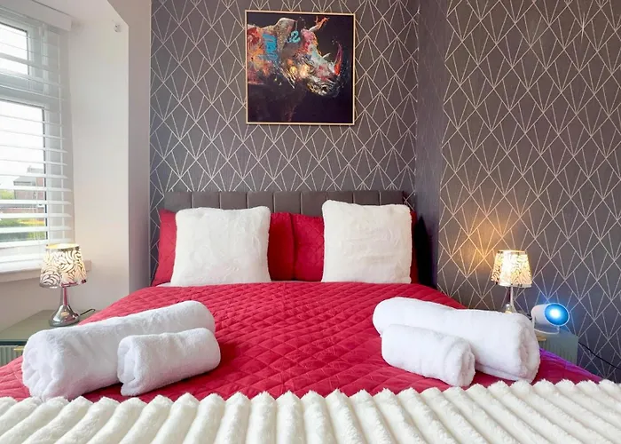 Lejlighed Contractor Stays, Fast Wifi, Free Parking, Work