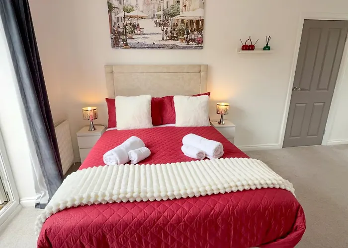 Contractor Stays, Fast Wifi, Free Parking, Work Lägenhet Manchester