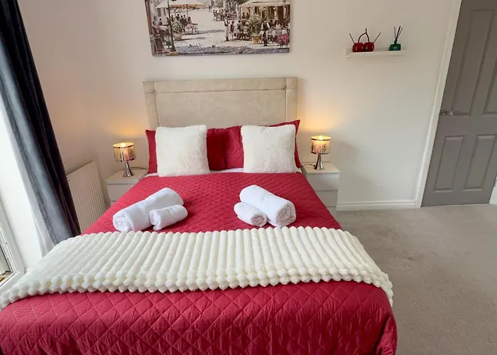 Contractor Stays, Fast Wifi, Free Parking, Work Lejlighed *