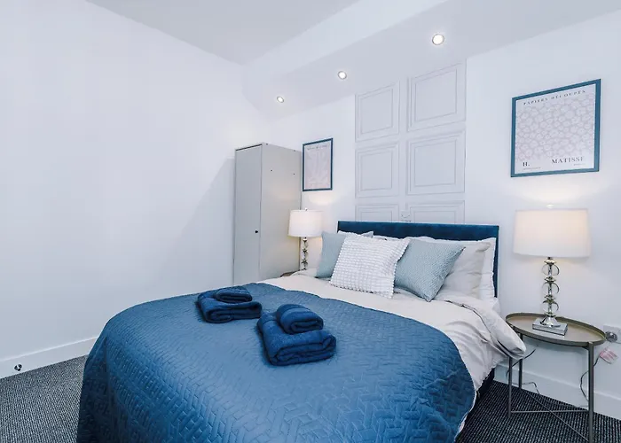 Lejlighed Incredible 4bedroom In Salford, Game Room, Free Parking, Smart Tv