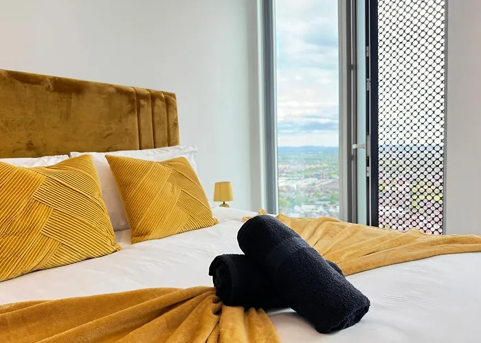 아파트 3 Bedroom Penthouse In The Centre Deansgate New Build High Floor