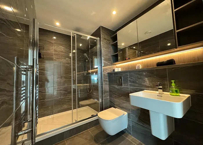 아파트 3 Bedroom Penthouse In The Centre Deansgate New Build High Floor 맨체스터