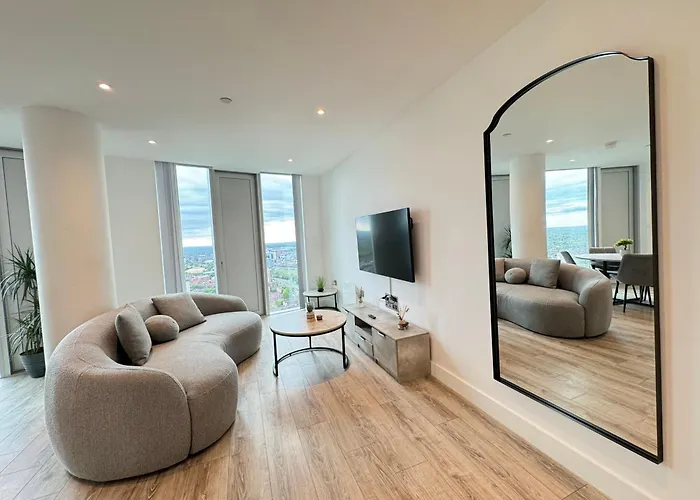 3 Bedroom Penthouse In The Centre Deansgate New Build High Floor Apartman Manchester