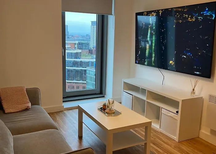 Luxepoint A Luxurious1-bed Flat With Gym And Cinema * Manchester