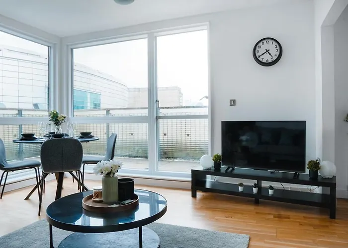 Appartement Cosy 2Br City Centre Balcony Near Victoria Manchester