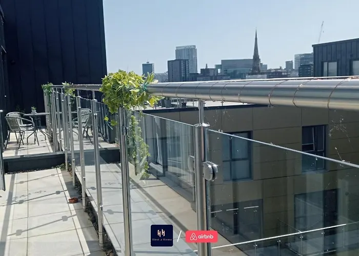 شقة Salford Corporate Balcony Wifi Sleeps 5 *