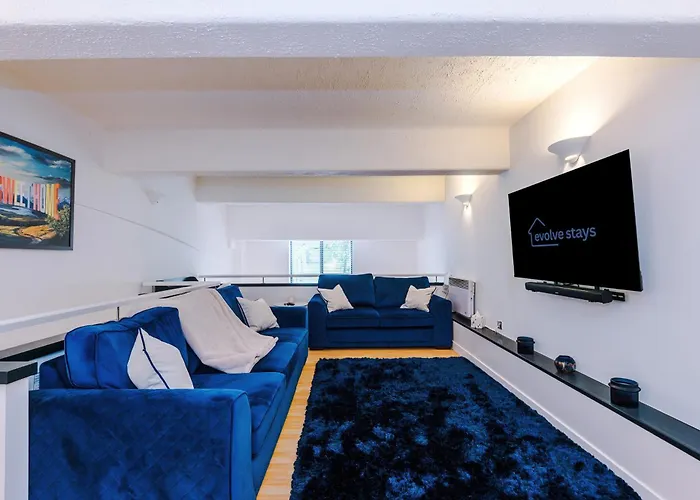 Appartement Stunning Duplex In Manchester, Workspace For Professionals *