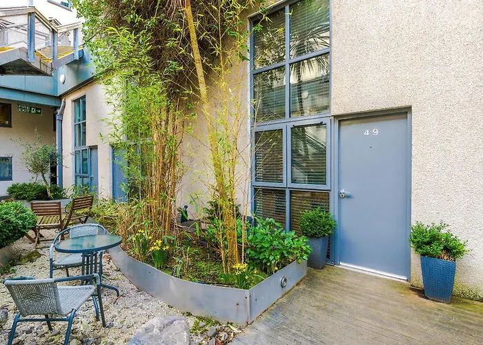 아파트 Stunning Duplex In Manchester, Workspace For Professionals *