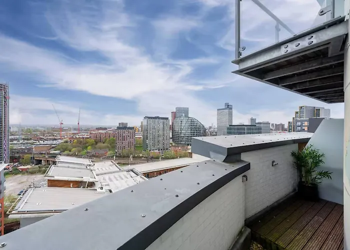 شقة Cityscape Mcr Skyline- 2br, Free Parking, Views *