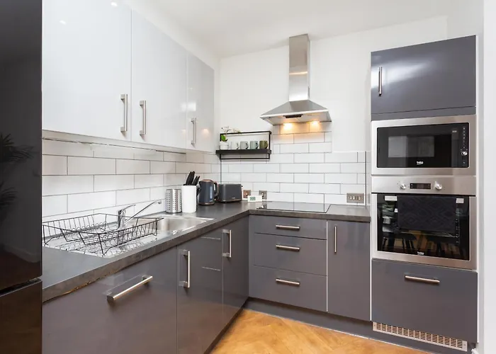 아파트 Ancoats Ii - 2 Bedrooms - 2 Bathrooms - Concierge