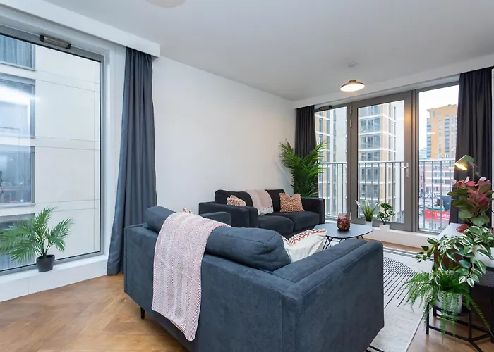 Ancoats I - 2 Bedrooms - 1 Bathroom - Concierge 아파트 *