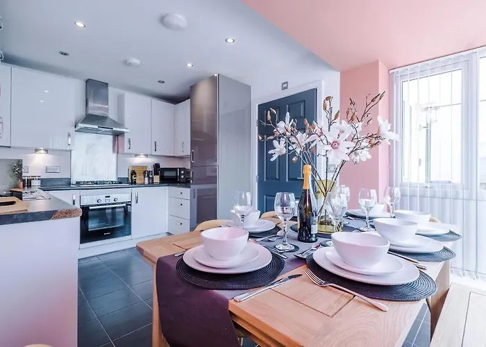 Apartamento Stunning 3-bdrm House In Manchester-modern&comfort Mánchester