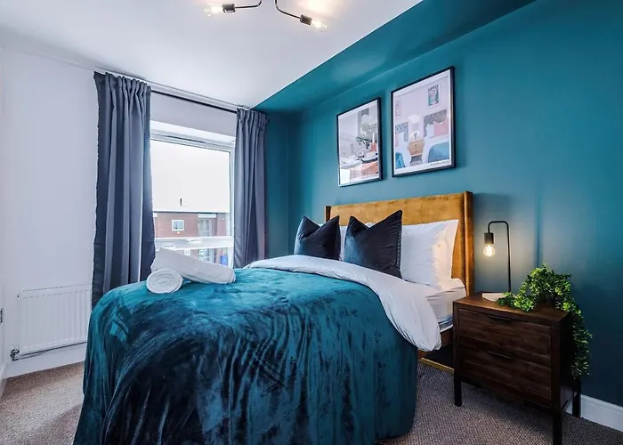 Stunning 3-bdrm House In Manchester-modern&comfort Apartamento