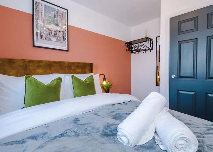 Apartamento Stunning 3-bdrm House In Manchester-modern&comfort *