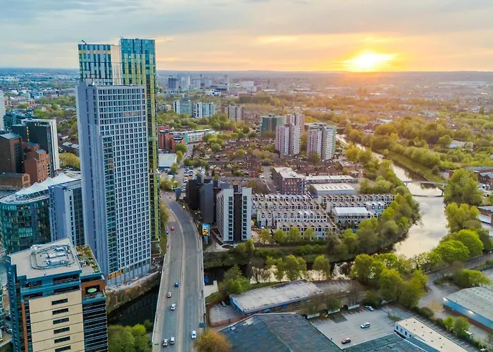 아파트 Stunning New 2-bed Flat In Perfect For Couples 맨체스터