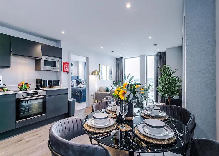 아파트 Stunning New 2-bed Flat In Perfect For Couples *