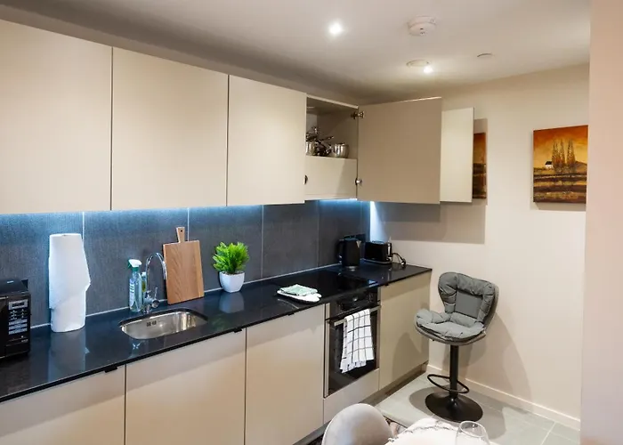 Mega5 Modern 2bedroom Luxury Deansgate-2baths, 2toilets, With Car Park Apartment Manchester