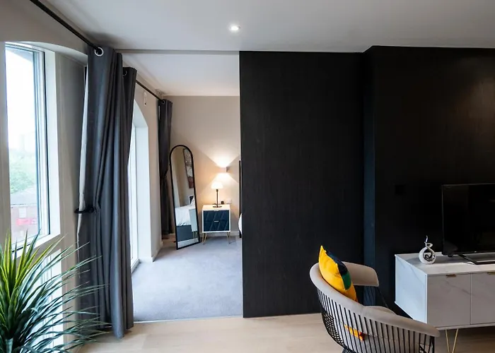 Mega5 Modern 2bedroom Luxury Deansgate-2baths, 2toilets, With Car Park Apartment Manchester