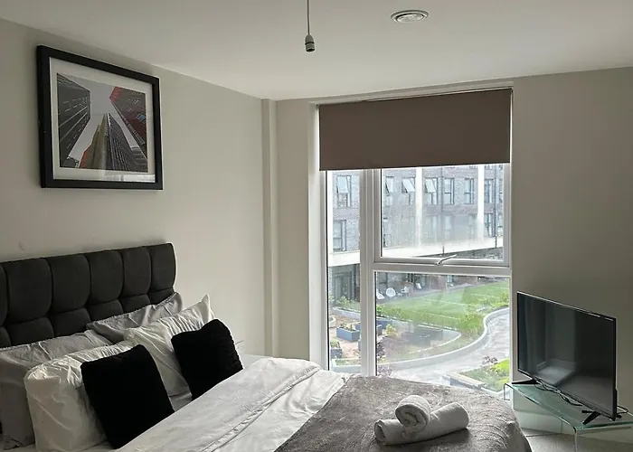 아파트 Modern 2 Bd - Mcr - Terrace - Parking