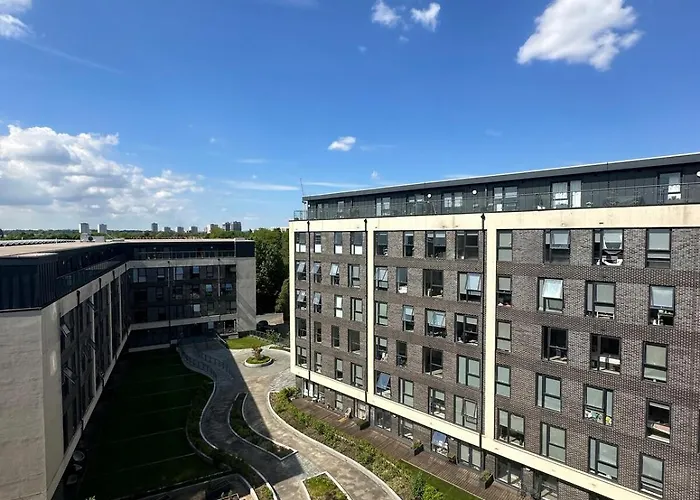 Modern 2 Bd - Mcr - Terrace - Parking 아파트 맨체스터