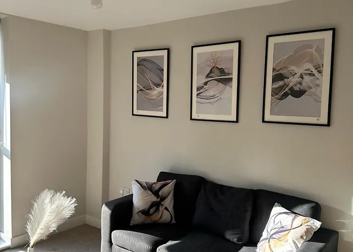 Modern 2 Bd - Mcr - Terrace - Parking Mánchester