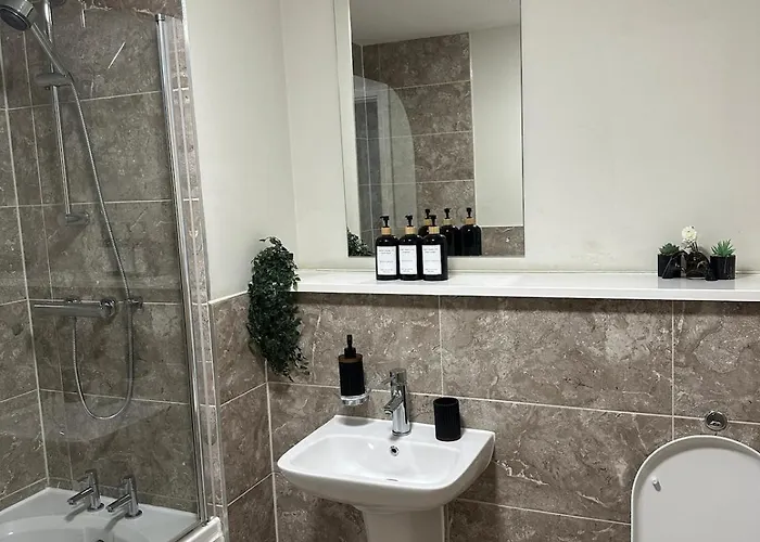 Modern 2 Bd - Mcr - Terrace - Parking Apartamento Mánchester