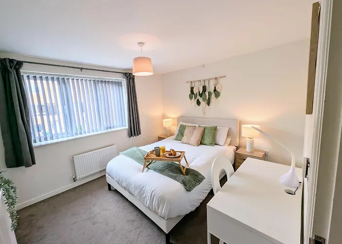 펜션 Reach - King Bed, Parking, 2 Tvs, O2 Apollo, Hospital & Oxford Road 맨체스터