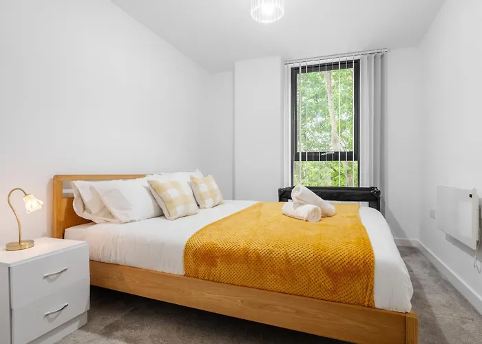 Apartmán Pristine Old Trafford & Centre 2bd 2bt - Balcony Manchester