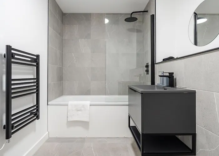 아파트 Pristine Old Trafford & Centre 2bd 2bt - Balcony