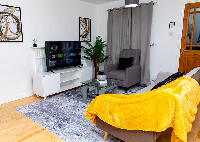 2bedroom Near Etihad Stadium & Coop Live Arena Lägenhet