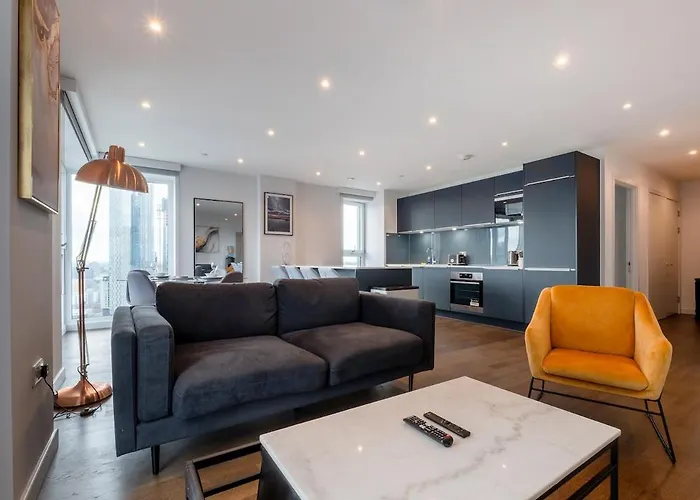 아파트 Stylish 2 Bdr By Torr Group Short Lets & Serviced With Free Wifi