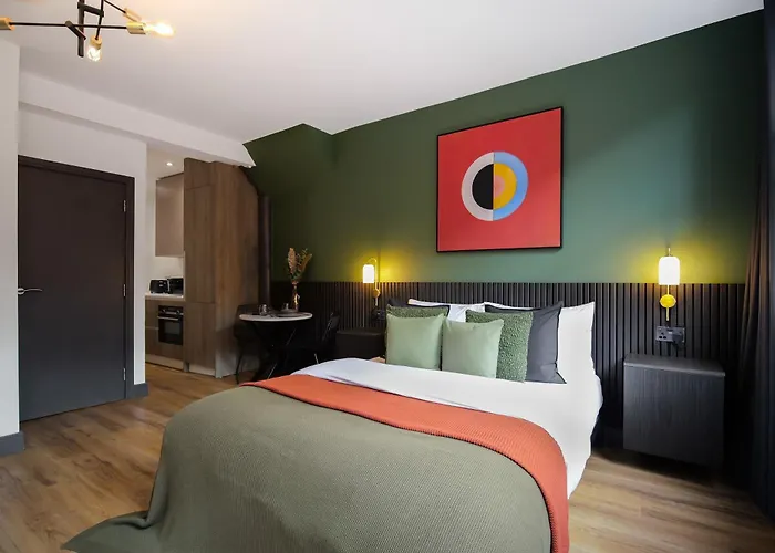 Apartament Stylish Northern Quarter Studio, Ideal For Leisure & Work Stays