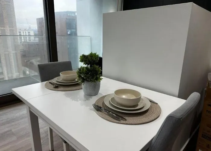 아파트 Luxury One Bed 맨체스터