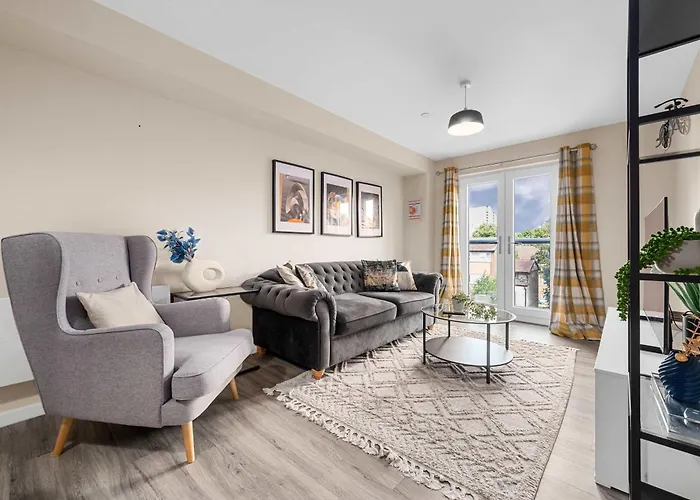 2 Bed Free Parking Mcr By Superhost Apartman *