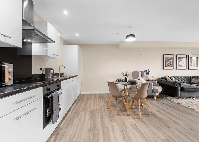 2 Bed Free Parking Mcr By Superhost Apartmán Manchester